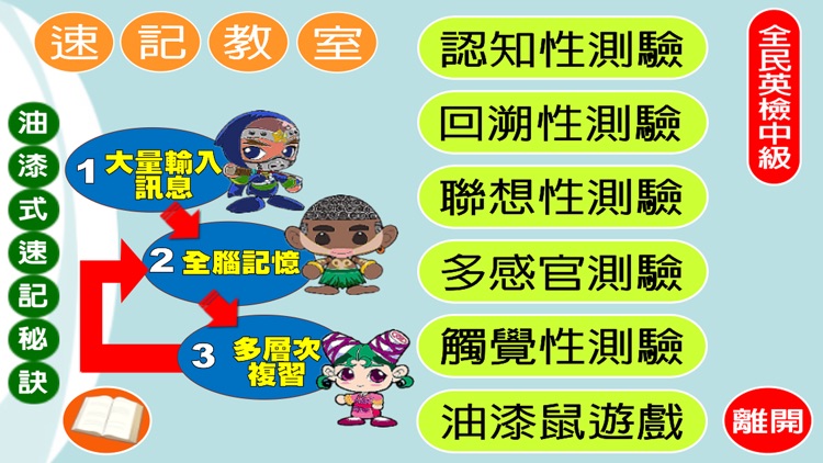 油漆式速記法－英檢中級 screenshot-3