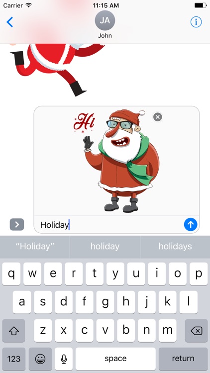 Santa Stickers - Santa Claus Stickers for iMessage