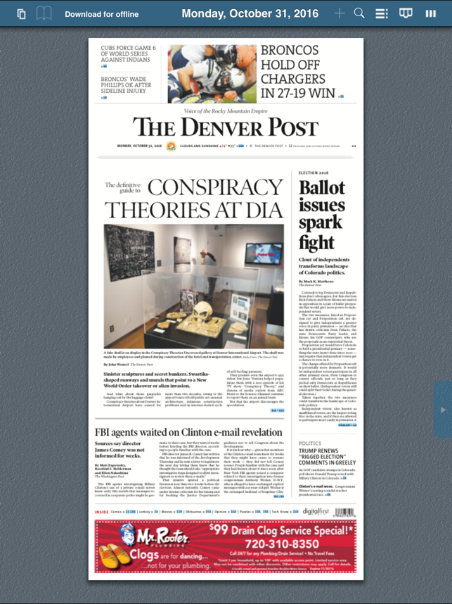 Denver Post Digital Replica Edition(圖4)-速報App