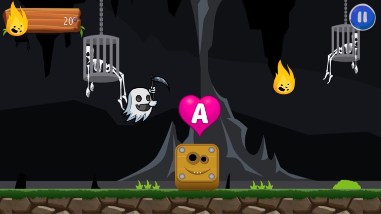 Flappy Ghost Adventure: ABC Run For Kid