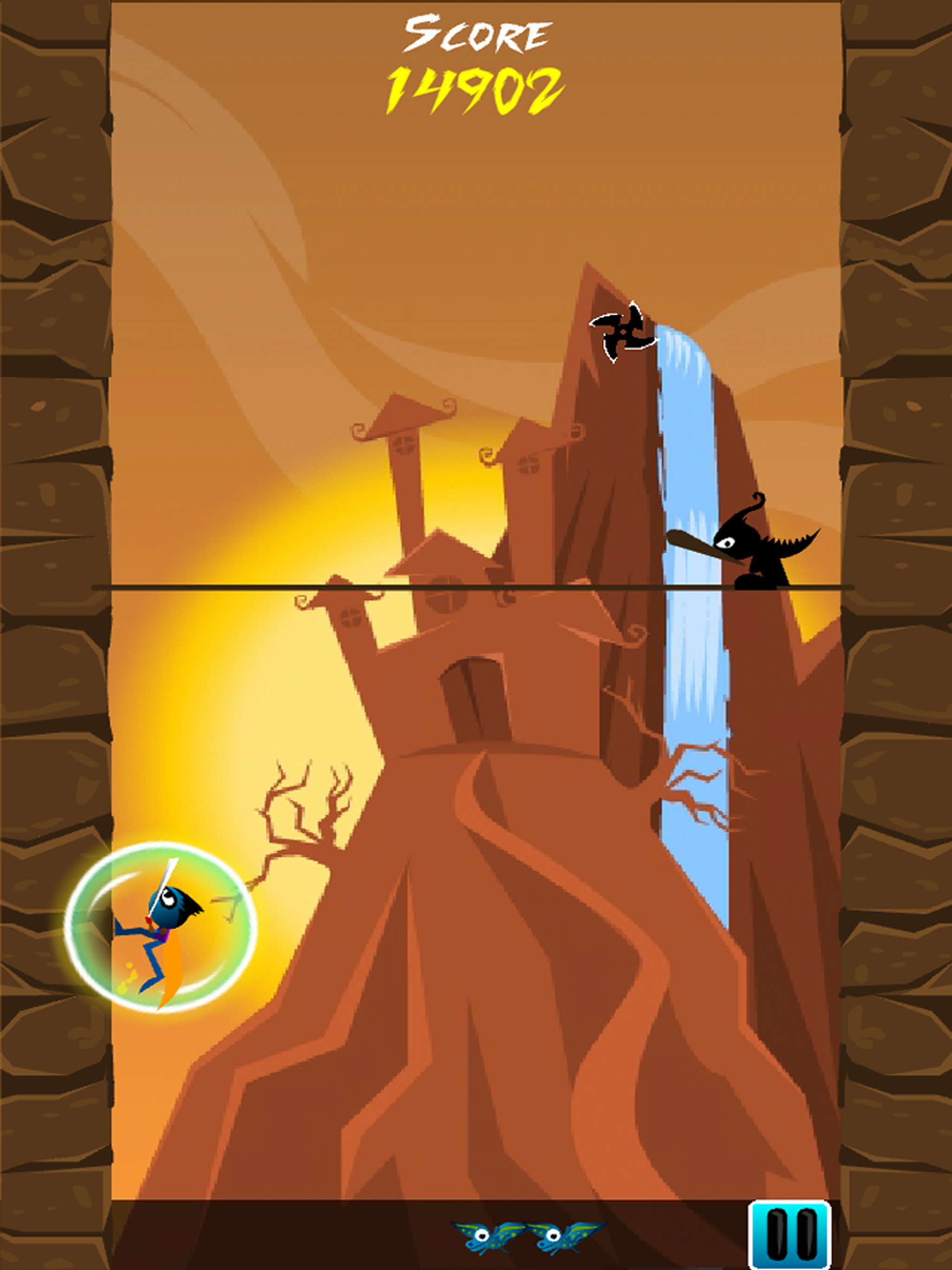 Brave Ninja - Mega Run Jump