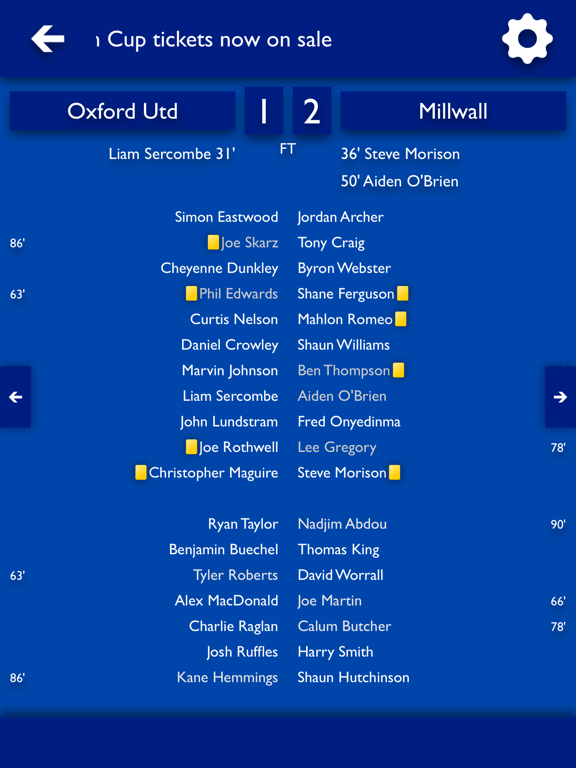Screenshot #5 pour All The News - Millwall FC Edition