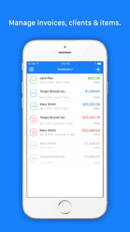 Invoice Go Pro - Invoice Maker & Estimate. Templates Bill on the go screenshot-3