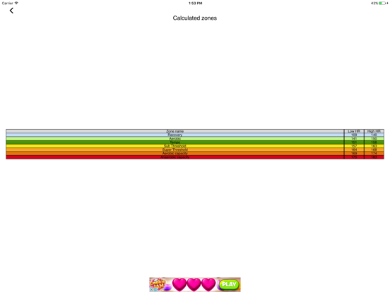 Screenshot #5 pour Heart Rate Calc