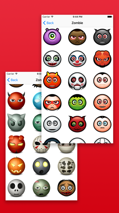 Screenshot #3 pour Zombie Emoji Horrible Troll Faces Spooky Emoticons
