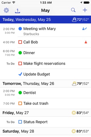 BusyCal: Calendar & Tasks screenshot 3