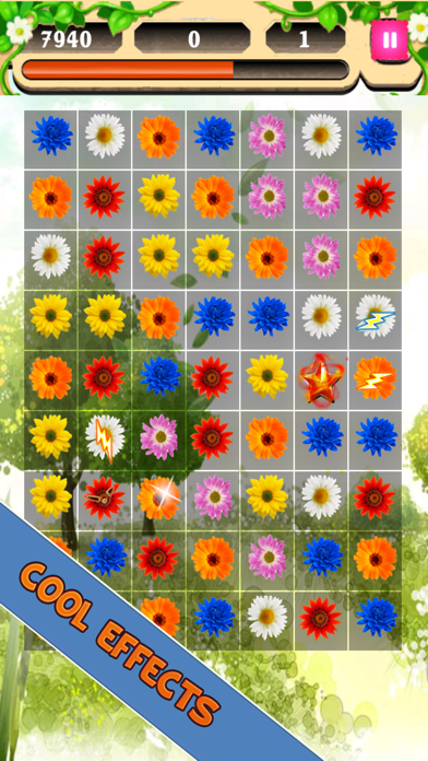 Screenshot #1 pour Blossom Garden Mania Blossom Game