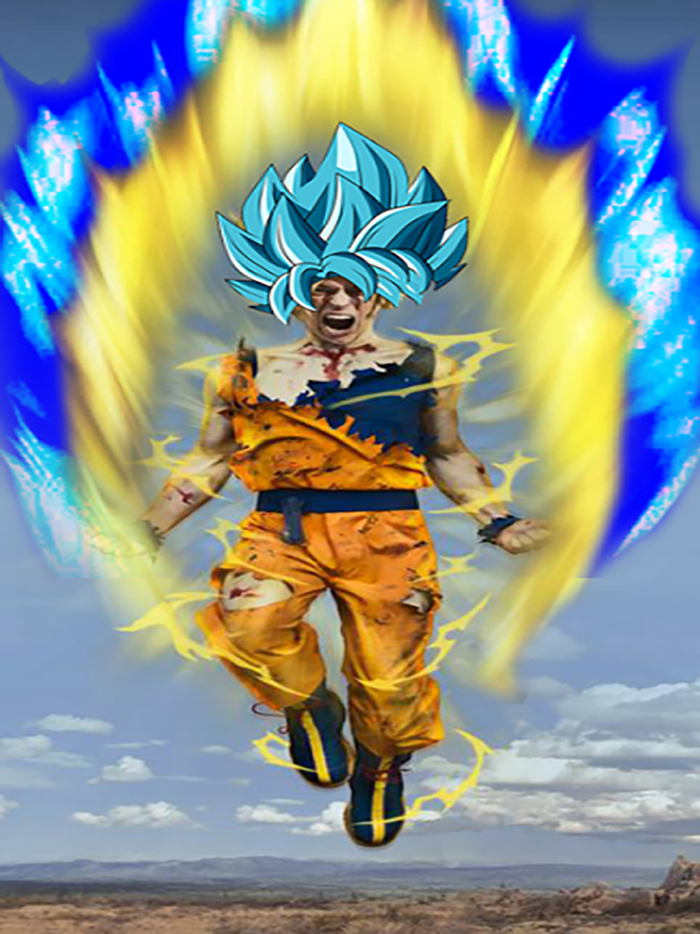 Dragon Anime Power  Camera Sticker Maker