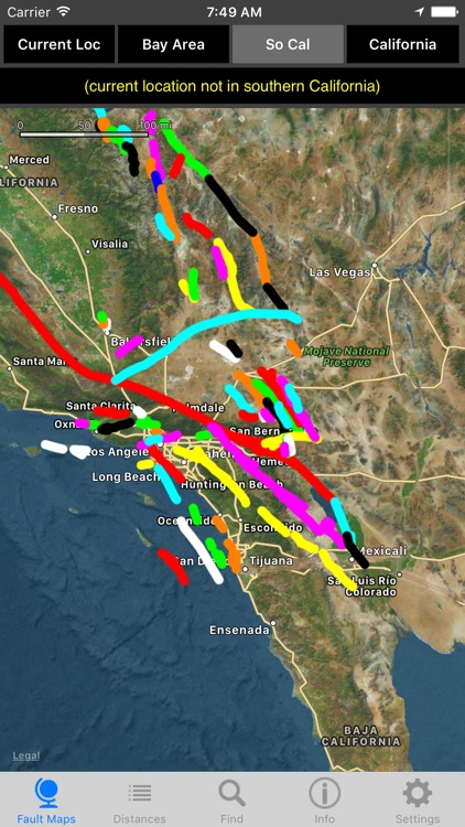 California Earthquake Faults