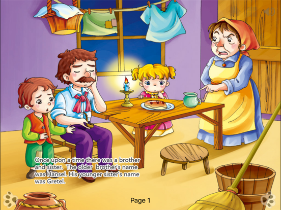 Screenshot #2 for 10 Classic Fairy Tales  - Bedtime Books iBigToy