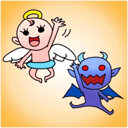 Angel & Devil - Stickers for iMessage icon