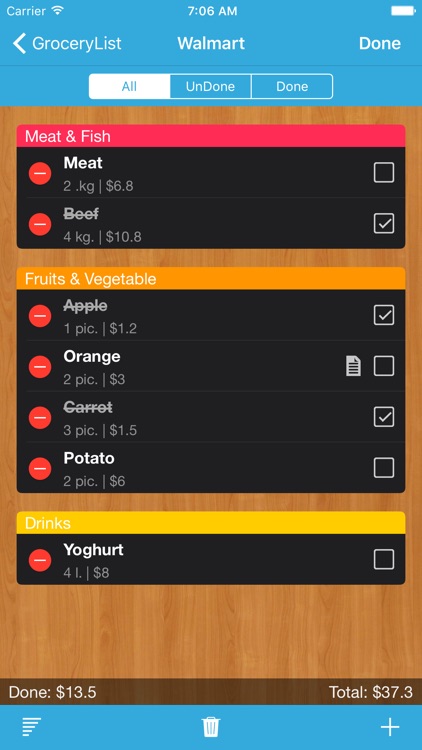 Grocery List Pro screenshot-4