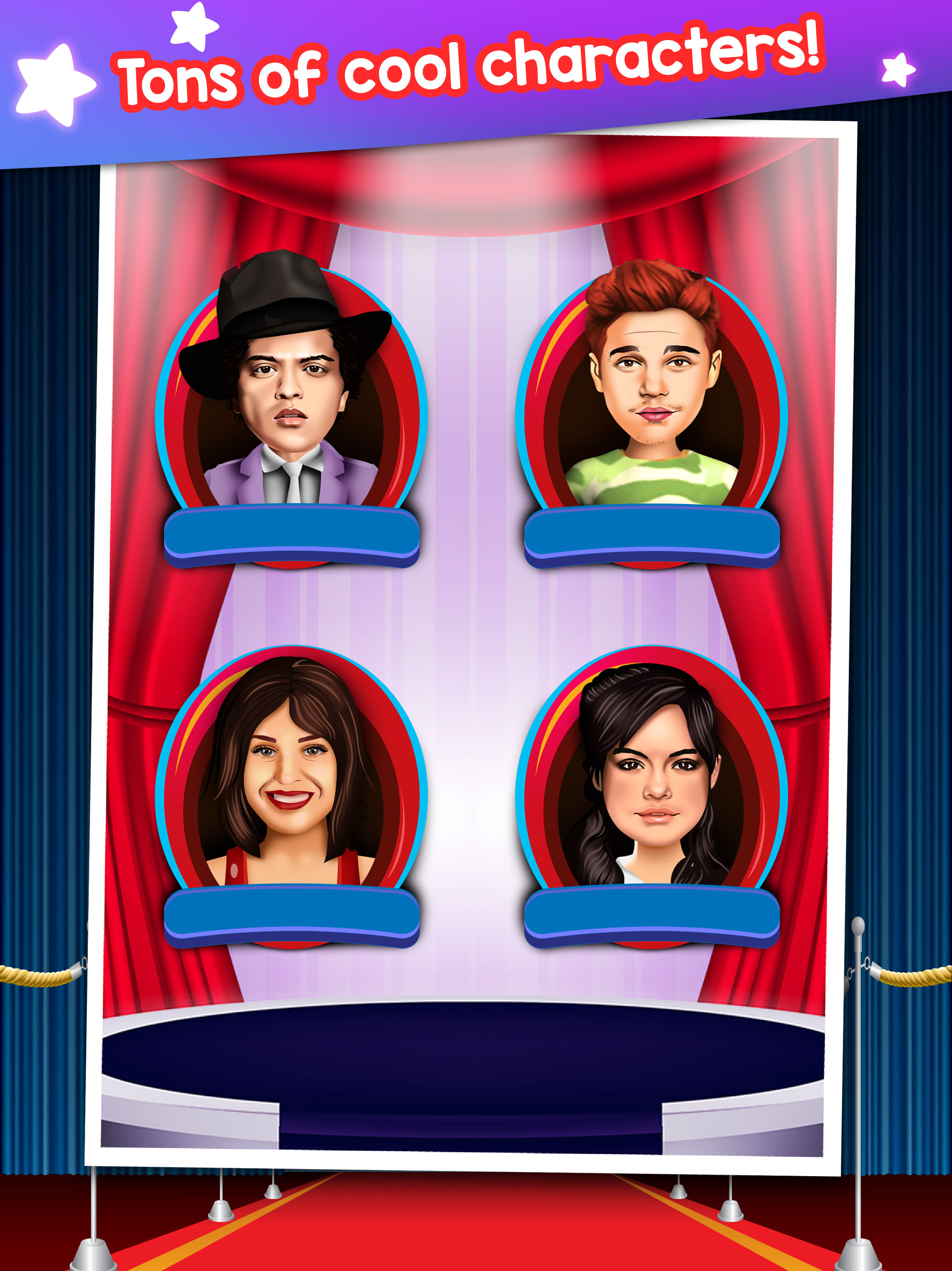 Celebrity Running Game for Kids (Boys & Girls)