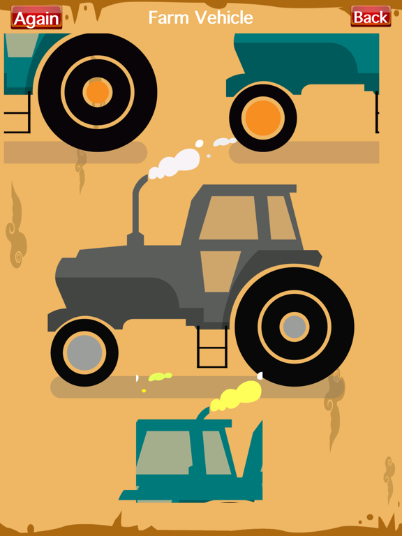 Screenshot #6 pour KidsVehiclePuzzle