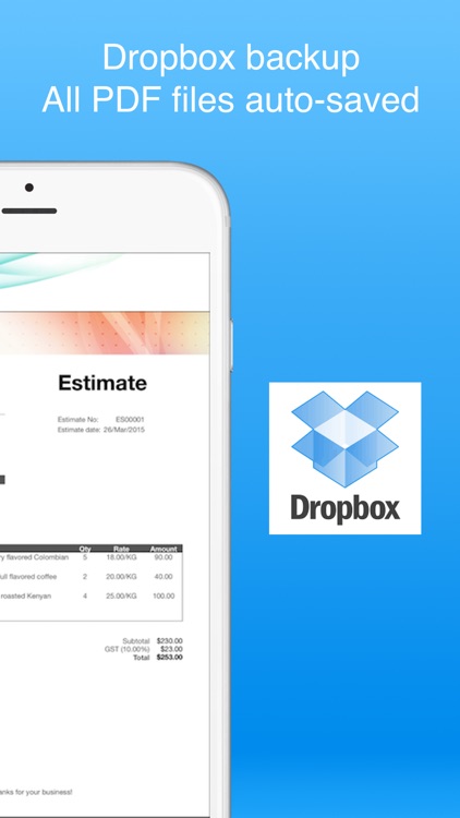 Job estimate maker - Create & send PDF estimates screenshot-3