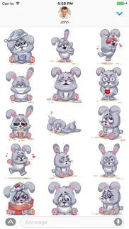 bunny - stickers for imessage iphone screenshot 1