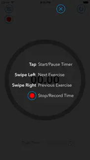 hiit timer - free high intensity interval training stopwatch for circuit training, crossfit iphone screenshot 1