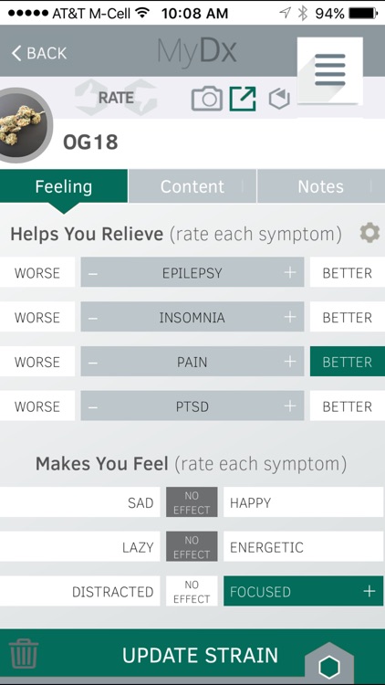 MyDx One: Find a Strain that Works for You