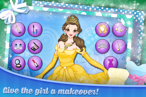 Princess Make-up Salon - Pretty girl makeover screenshot 2