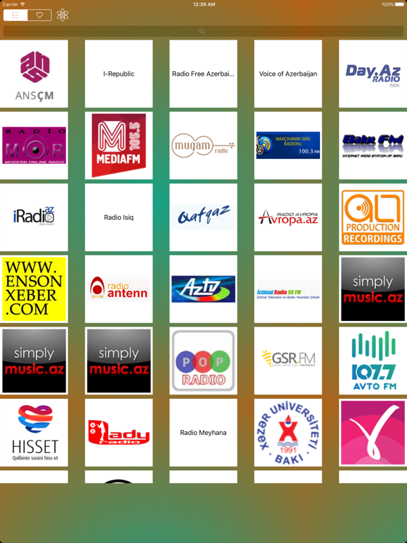 Screenshot #4 pour Azerbaycan Radio : Musiqi & News - (AZ)