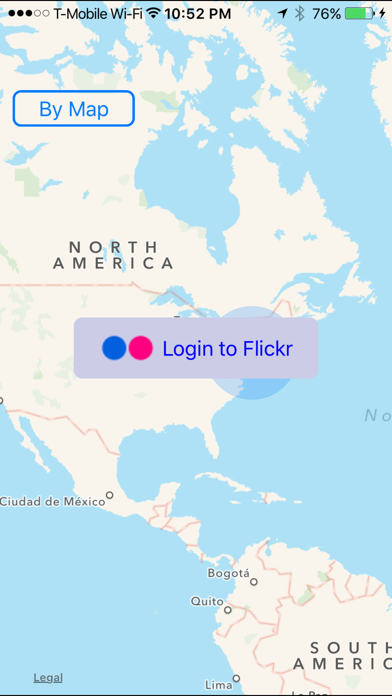 Screenshot #1 pour Flickr Photos on Chronicle Map