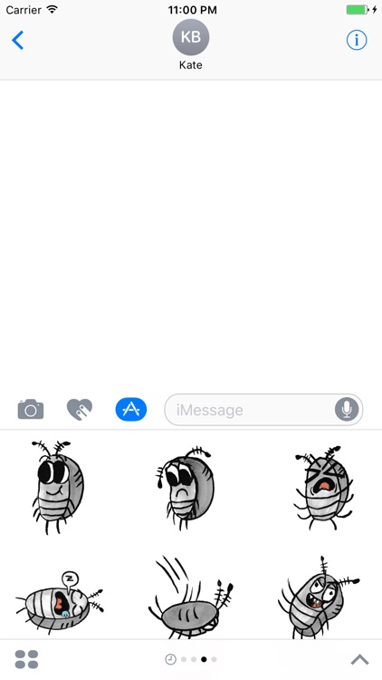 Sammy the Pillbug Stickers screenshot-3
