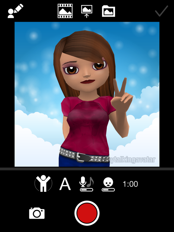 Screenshot #1 for My Talking Avatar