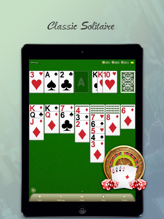 Screenshot #4 pour Solitaire - Free Classic Card Games App