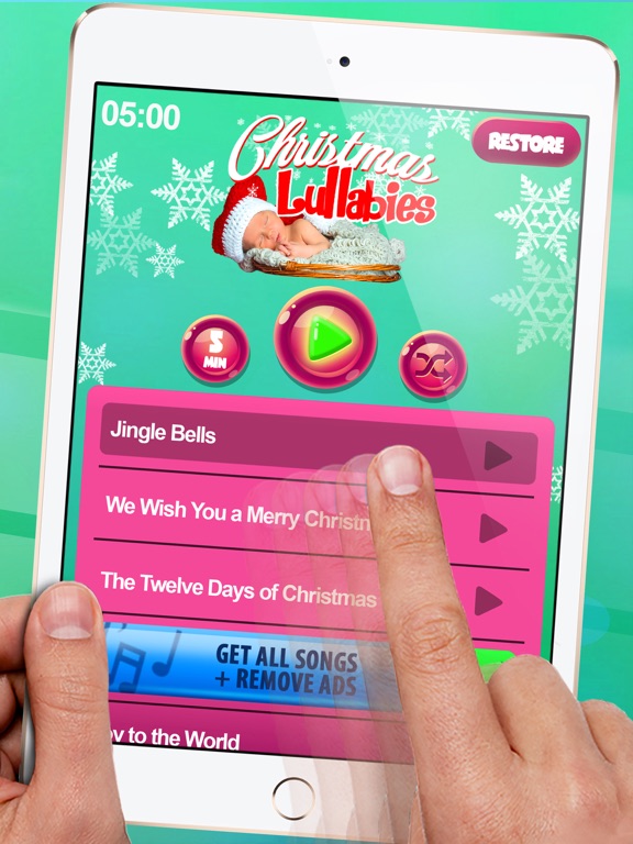 Screenshot #5 pour Berceuses Noël - Sons Sommeil Pour Votre Bébé