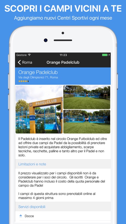 PrenotaUnCampo - Padel screenshot-3