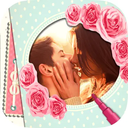 Romantic love photo frames - Photomontage Cheats