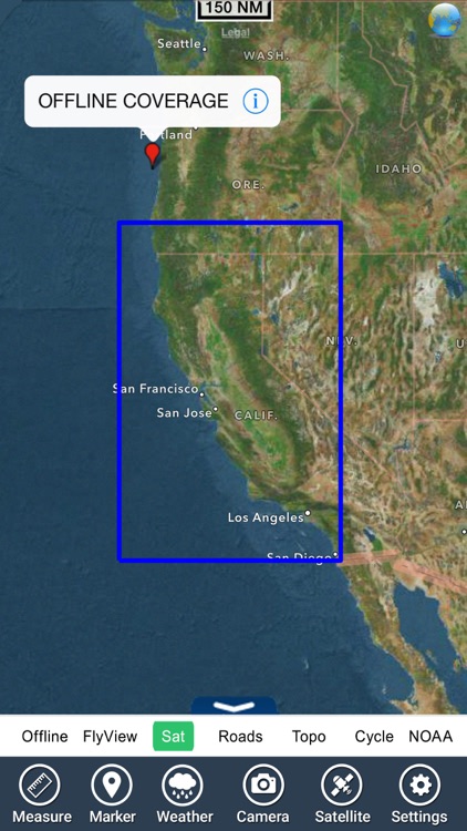 Marine: California - GPS Map Navigator screenshot-4