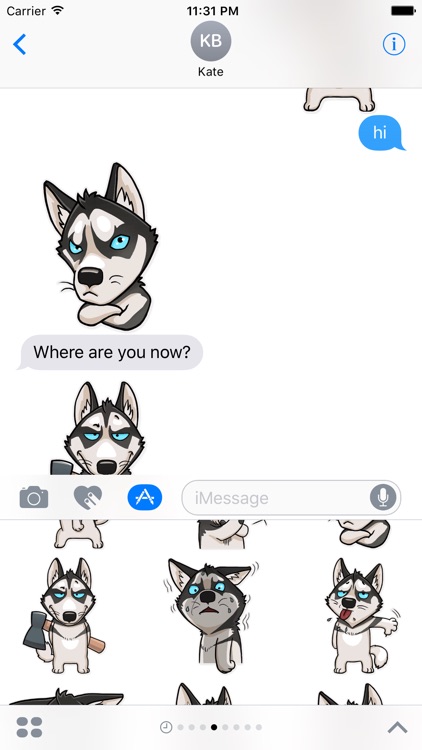 Atony Wolf Sticker Pack