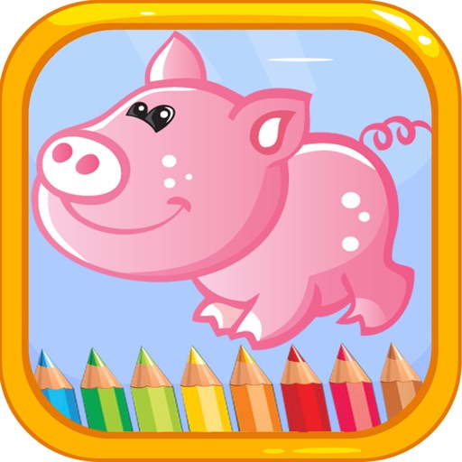 Animal Coloring Book - Activties Paint for Kids iOS App