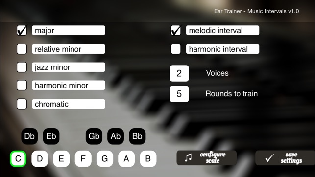Ear Trainer - Music Intervals for Piano & Keyboard(圖4)-速報App