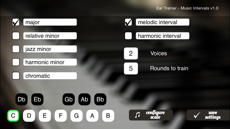 Ear Trainer - Music Intervals for Piano & Keyboard screenshot-3