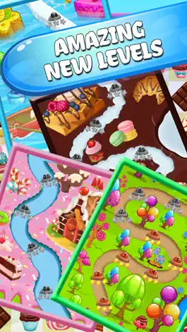 Game screenshot Торт Valley Сладкий взрыв - Матч 3: Cookie Поп Бли hack