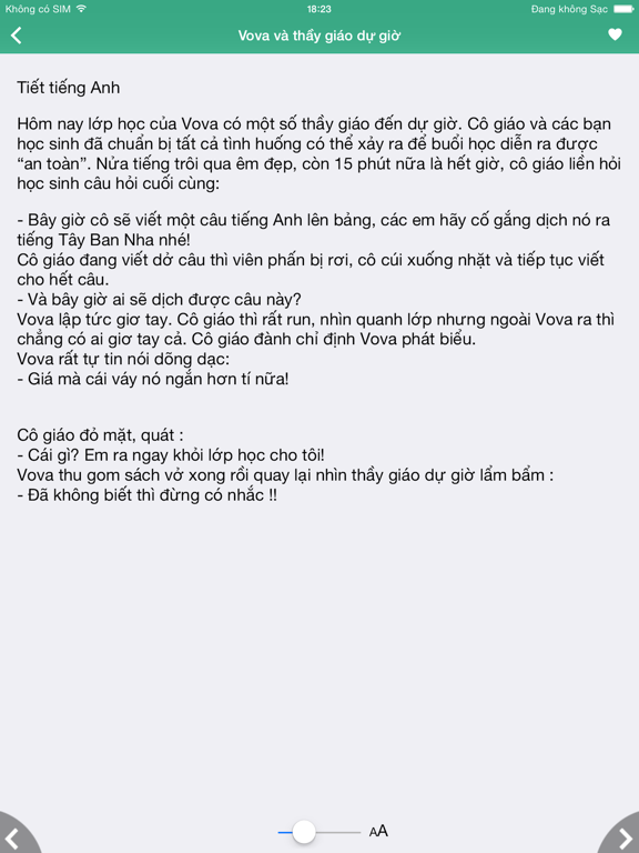 Screenshot #5 pour Truyện Cười Tuyển Chọn