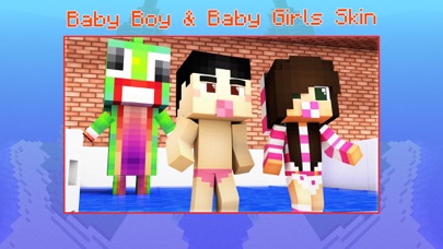 Baby Skins for Minecraft PE - Boy & Girl Skinseedのおすすめ画像1
