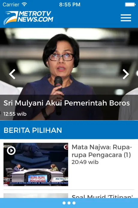 MetroTV News for iPad