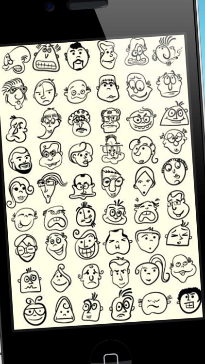 Tilted Expressions Stickers