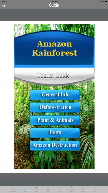 Amazon Rain Forest Tourist Travel Guide