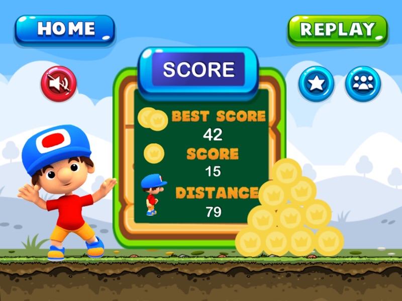 Super Boy Run Jungle World Adventure screenshot 8