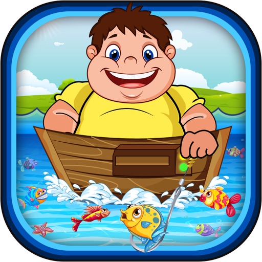 A Flabby Fat Man Fisherman Frenzy FREE- Prize Fly Fishing Sea Fish Star Arcade