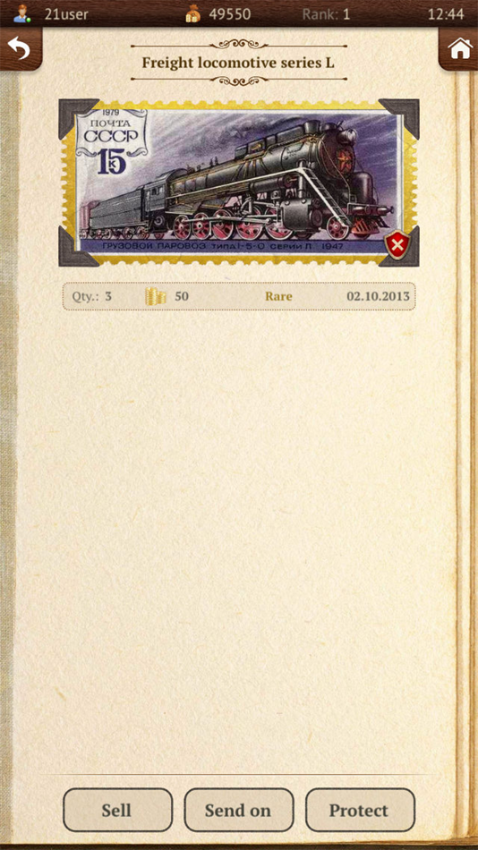 #5. Stamps Collector (iOS) Podle: Appscraft