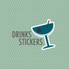 Retro Drink Stickers