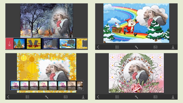 Holiday Xmas Hd Frames - Frame Booth