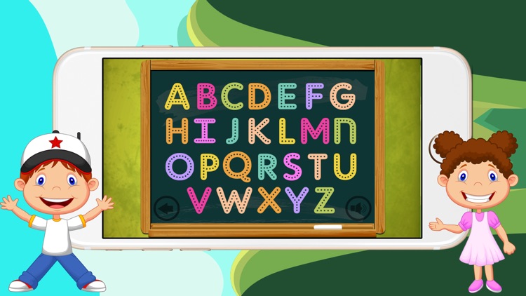 Education Game ABC Alphabet Tracing