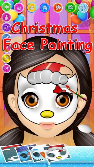 Carnival Face Paint - Kids Salon & Christmas Games(圖4)-速報App