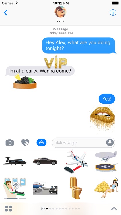 Lavish Lifestyle – Fab Rich Stickers for iMessage